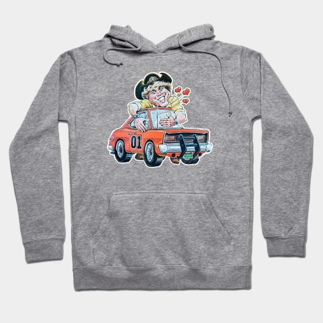 Dukes of Hazzard - Bo and the General Hoodie by RetroZest